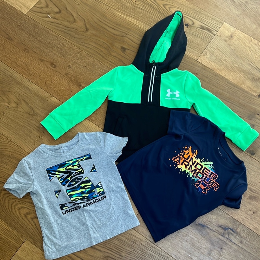 Boys Underarmour bundle